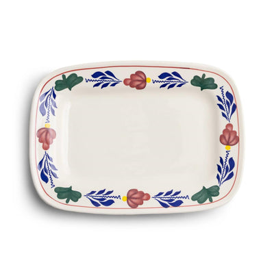 Plateau Boerenbont 2 pezzi 25x18cm