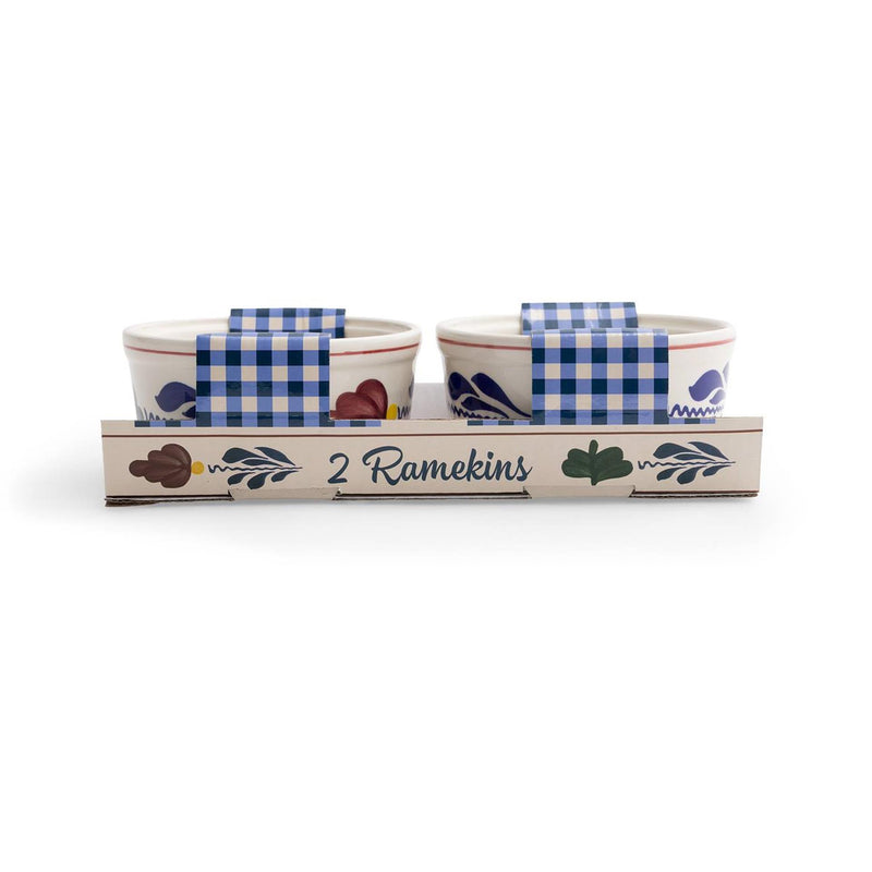 Ramekin Boerenbont de 9,5 cm, juego de 2 cuencos