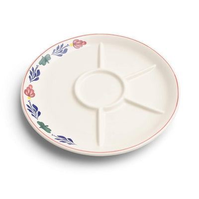 Boerenbont fondueborden ø27cm doos a 6 stuks