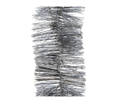 Decoris lametta garland 270cm silver