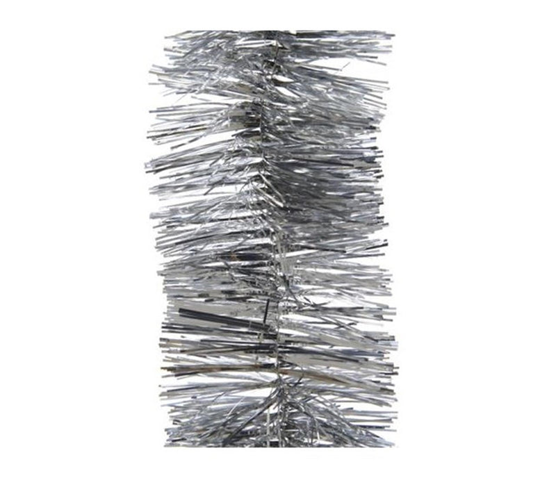 Ghirlanda Decoris lametta 270cm argento