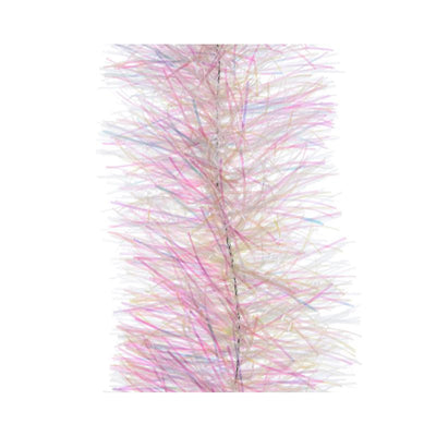 Ghirlanda Decoris lametta 7x270cm iridescente