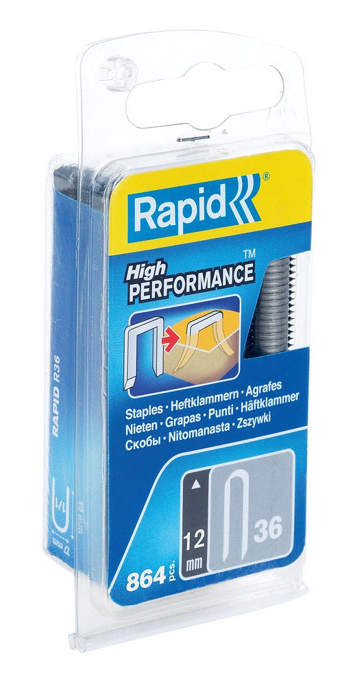 Rapido no. 36 graffette per cavi 12 mm, 864 pezzi - 40109626 - 40109626