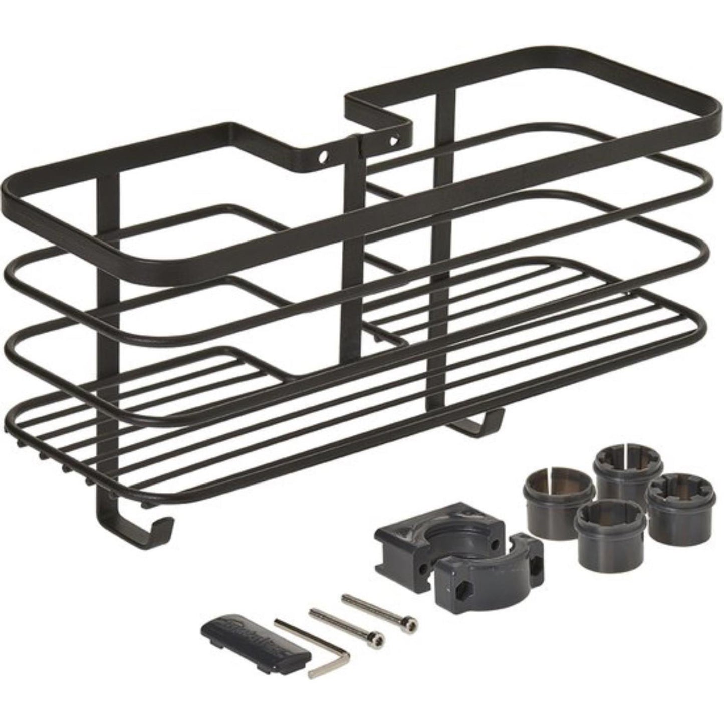 Metaltex metaltex dakcherek 29x11x15 cm de metal negro