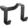 Gancho doble Metaltex origin negro mate