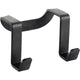 Gancho doble Metaltex origin negro mate
