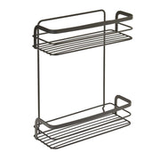 Metaltex origin doucherek 2-laags zwart - afbeelding 1