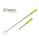 TREPRO TRO 8237 2 BARBECUE Telescope Spiezen 33-82 cm Verde