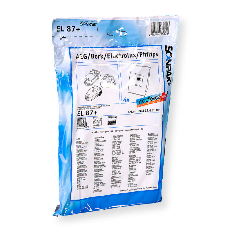Philips 2686241187 EL87 y Dust Bag Phi Ele Universal Micro