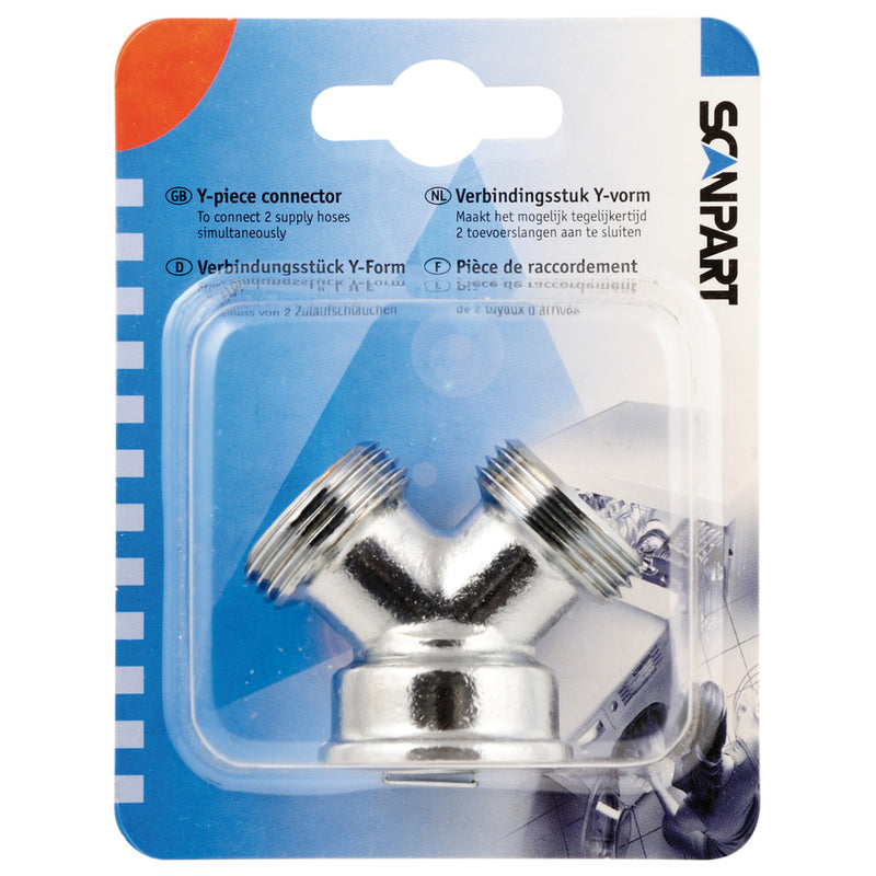 SCANSPART SCANSPART 1132710002 Y PIE SUMINISTRO 3 4 pulgadas de metal