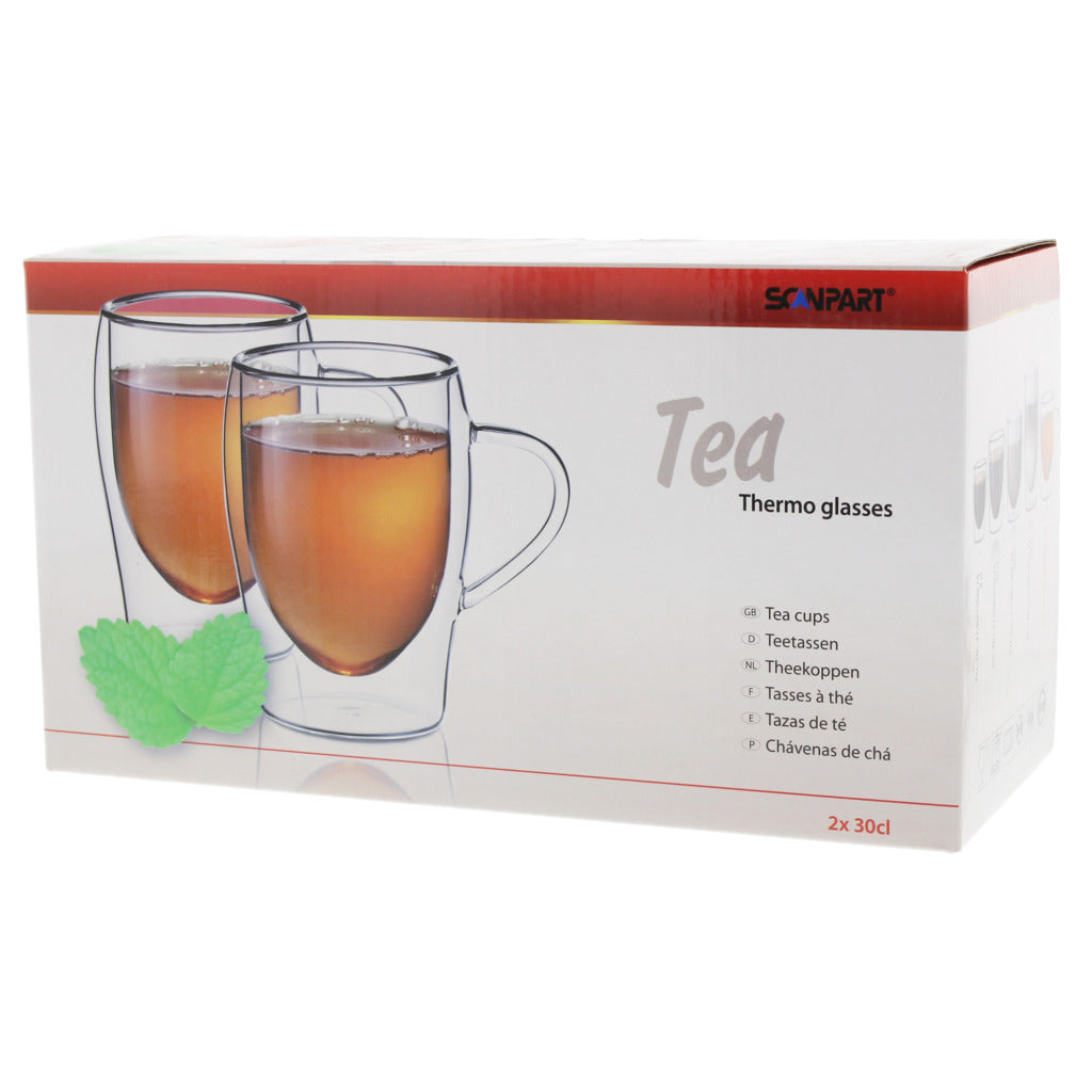 Scanpart bicchieri termici da tè 30cl 2 pezzi