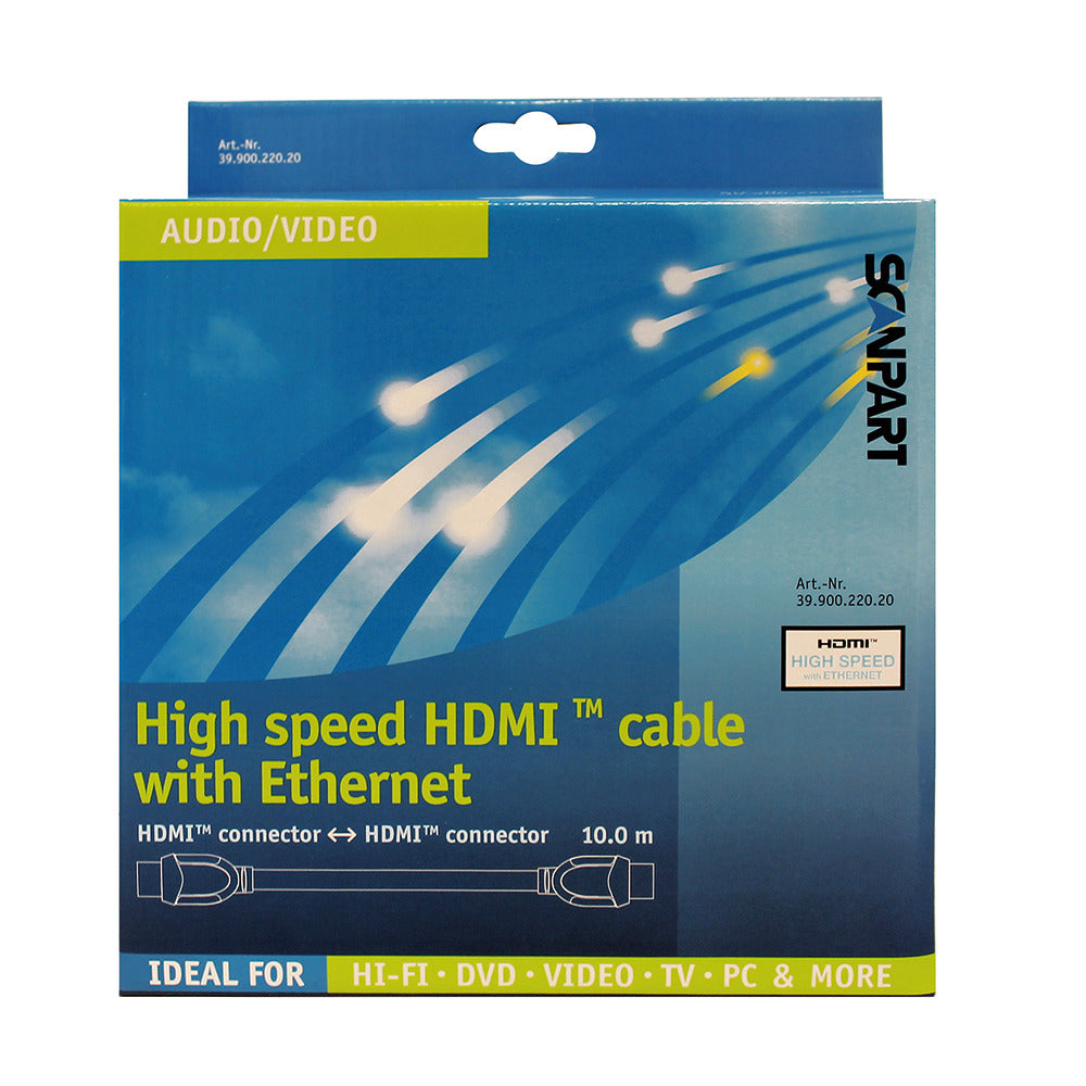 ScanPart ScanPart HDMI Cavo ad alta velocità e Ethernet 10m