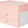 Han ha-1100-86 smart-box plus allison 2 lades en box flamingo roze