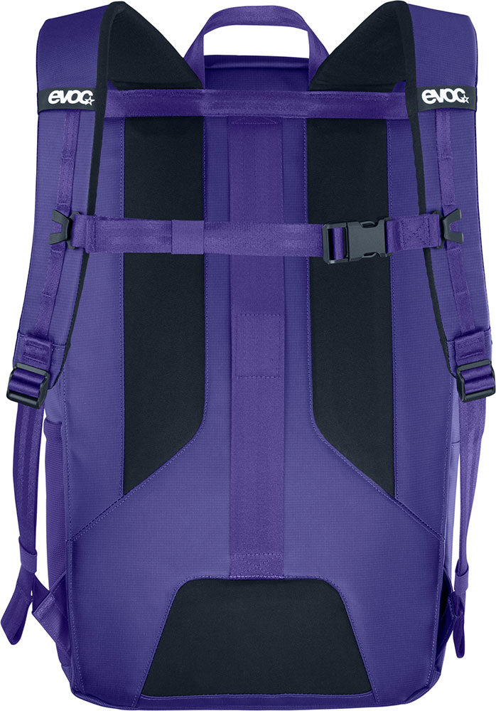 Evoc - pack urbano viola - nero 25l