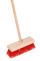 Goki kinderborstel 65 cm rood