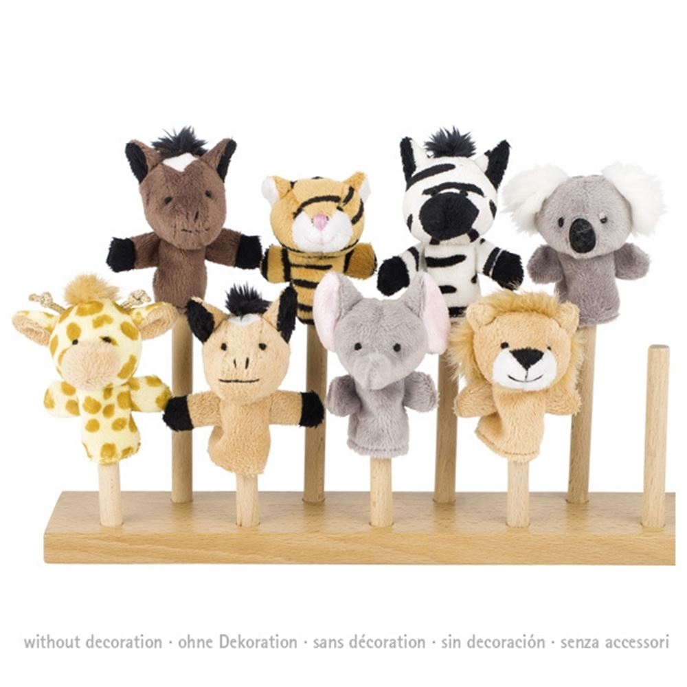 Goki Doll Boll Wild Animals, set di 8
