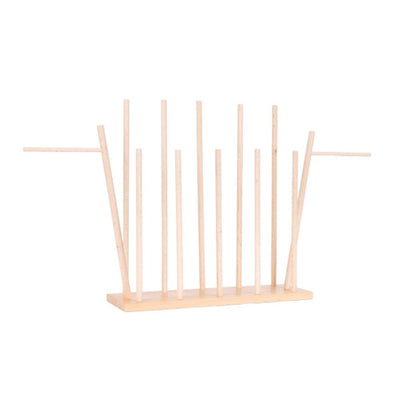 Displaystandaard. 12 delig. 40x14 cm.
