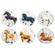 Bouncing ball - 3d horses. 4.9cm. 6