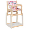 Silla de muñeca de madera de Goki con la tabla 2in1