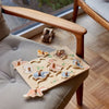 Goki houten noppenpuzzel bosdieren, 9st.