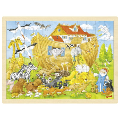 Goki Wooden Puzzle Ark Van Noah, 96º.