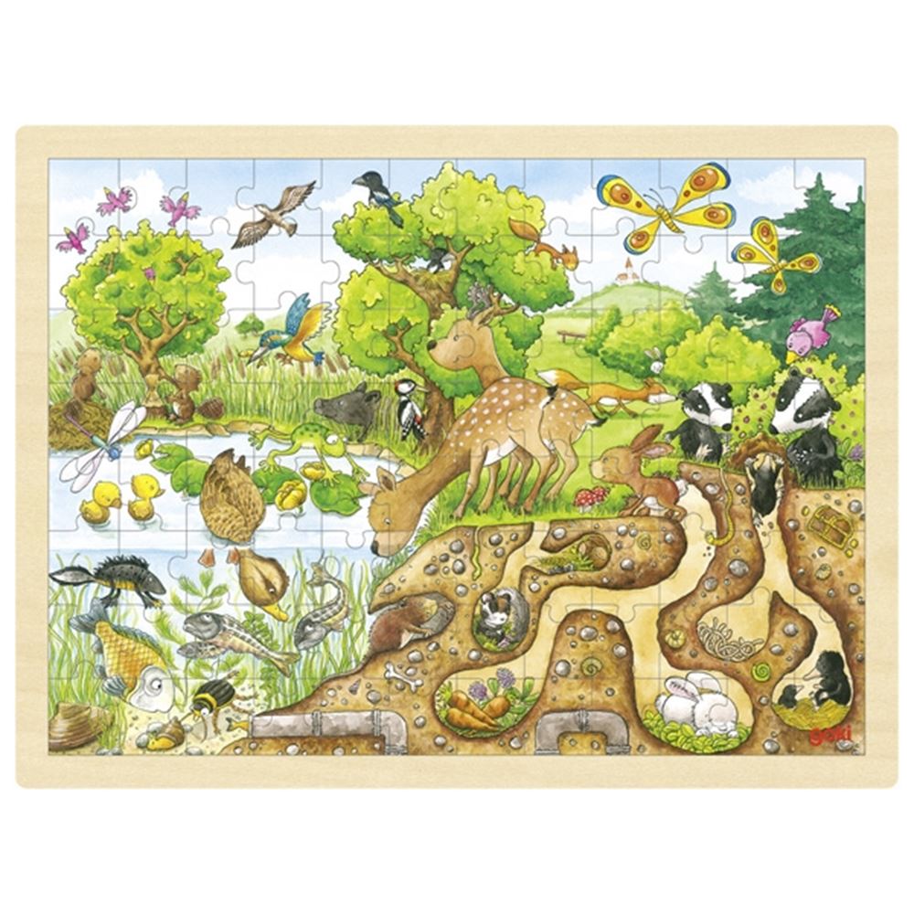 Goki Puzzle Nature, 96st.