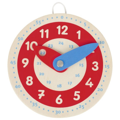 Goki Wooden Learning Clock