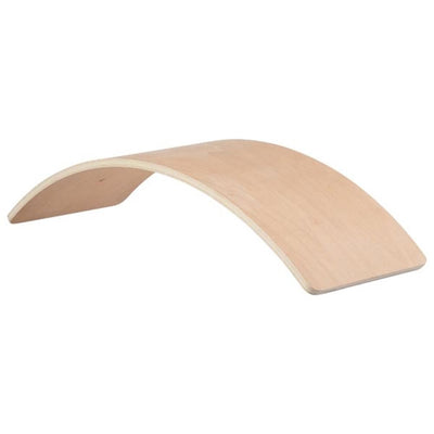 Goki Wooden Balansbord Half Maan Naturel, 82cm