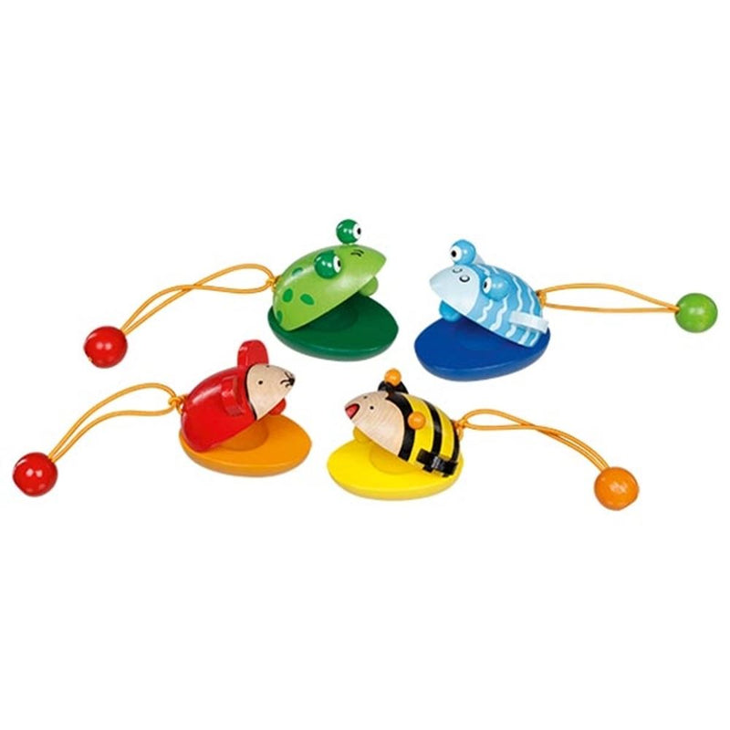 Goki Wooden CastaGnet Animal
