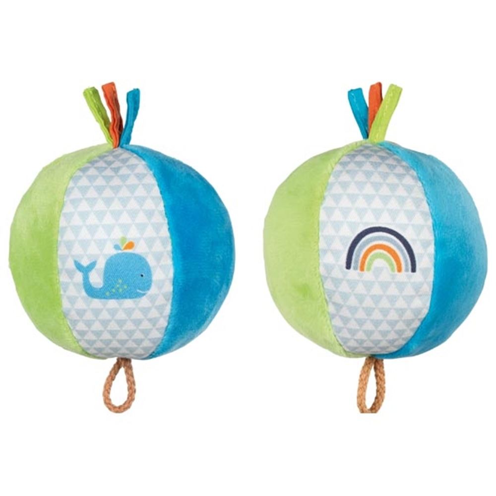 Goki zachte ballen met een bel. 2 assorti. 8,