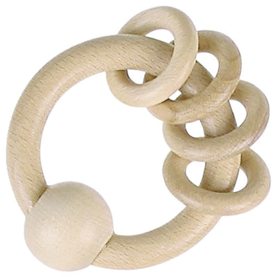 Goki de madera con 4 anillos