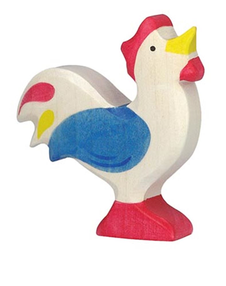 Gallo Holztiger, blu. 7,5 cm