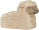 Holztiger lamb, lying down. 6 cm.