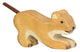Leone Holztiger, piccolo, che gioca. 8 cm.