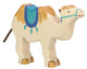 Cammello Holztiger con sella. 18cm.