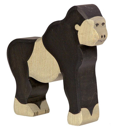 Holztiger Holztiger Gorilla in legno