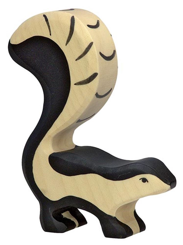 Zorrillo Holztiger. 9cm.