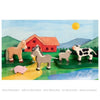 Animales de granja Holztiger. 5 piezas. 3+