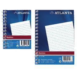 Quaderno djois a2060-2 7,4x10,5 cm a righe a spirale 100 pagine 50 fogli