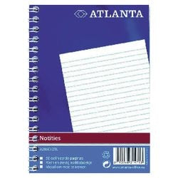 Quaderno djois a2060-12 10,5x14,8cm a righe spirale 100 pagine 50 fogli