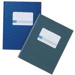Cuadernos djois papel cartón 10,5x16,5cm gris rayado 120 páginas 60 hojas