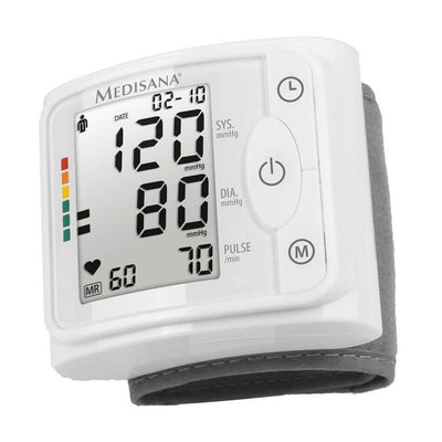 Tensiómetro de muñeca Medisana bw 320 blanco gris