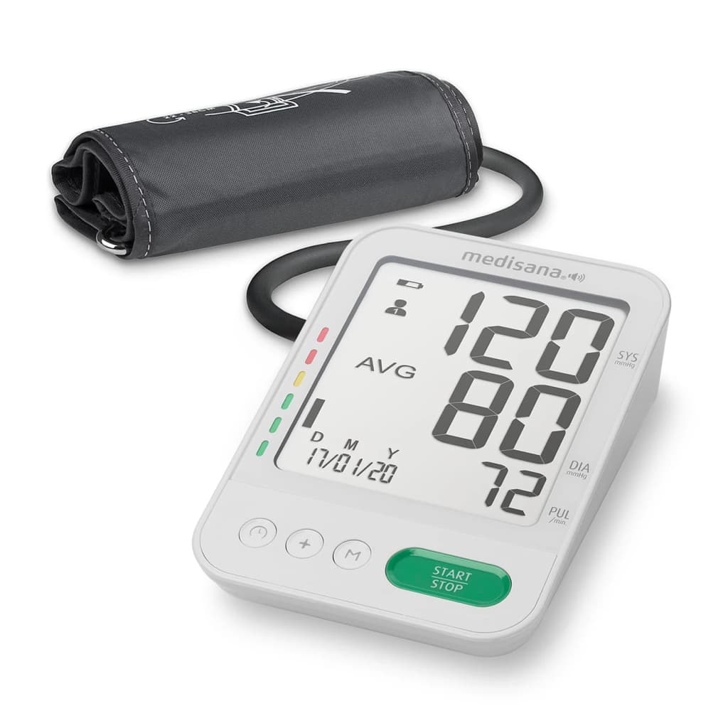 Monitor de presión arterial de Medisana Medisana con función del habla BU 586 BAJA DE VOZ
