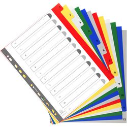 Tabs exacompta pp a4+ 15-hole