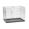 Karlie Dog Bank con 2 puertas 107.5x70.5x76.5 cm de color plateado