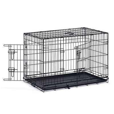 Karlie Hondenbench met 2 deuren 92x57x63 cm zwart