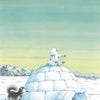 Cartolina illustrata 262: piccolo orsetto polare e n