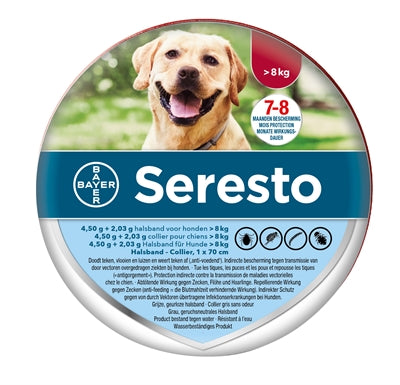 Bayer Seresto firma il collare antipulci per cani