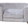 Enchanted pet Enchanted hondenmand sofa quicksilver zilverkleurig