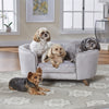 Enchanted pet Enchanted hondenmand sofa quicksilver zilverkleurig